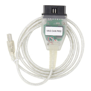 VAG CAN PRO VCP 5.5.1 FTDI VAG OBD 2 OBD2 Auto Diagnostic Tool Interface COM VCDS ATMEGA162 Can Bus K-line Cable for VW/AUDI
