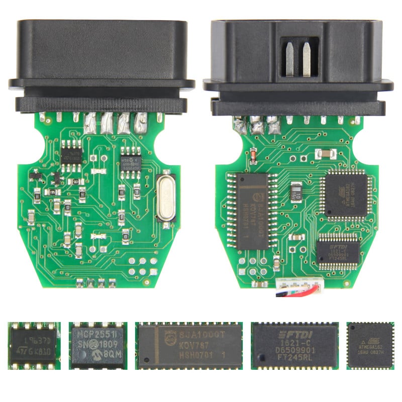 VAG CAN PRO VCP 5.5.1 FTDI VAG OBD 2 OBD2 Instrument de diagnosticare automată Interfață COM VCDS ATMEGA162 Cablu K-line Can Bus pentru VW/AUDI