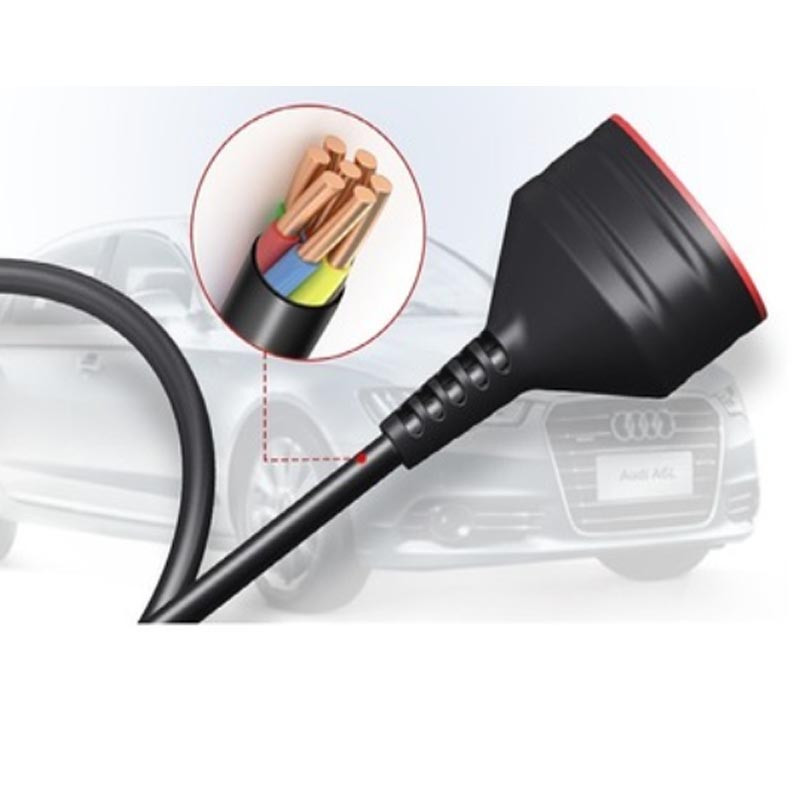 60cm OBD2 диагностичен удължителен кабел 16-пинов мъжки към 16-пинов женски OBD конектор за 12V 24V дизелов автомобил Gaslion ELM327 OBD Extend