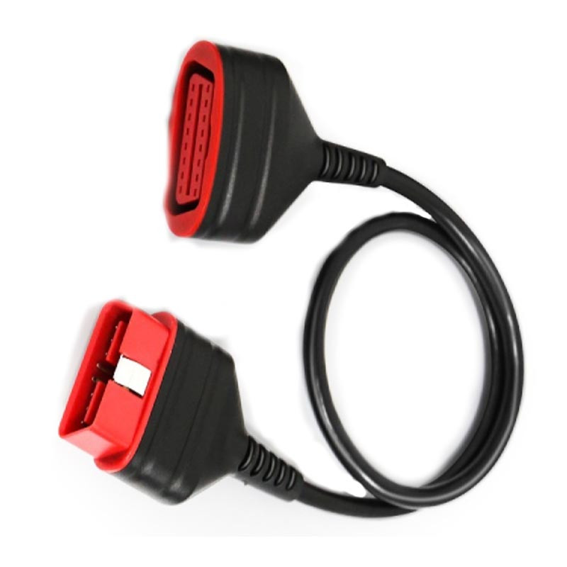 60cm OBD2 диагностичен удължителен кабел 16-пинов мъжки към 16-пинов женски OBD конектор за 12V 24V дизелов автомобил Gaslion ELM327 OBD Extend