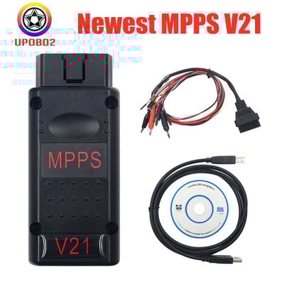 MPPS V21 MAIN + TRICORE + MULTIBOOT EDC Flash/Eeprom Checksum Suport EDC17C46 și EDC17C64 OBD2 Interfață de diagnosticare auto