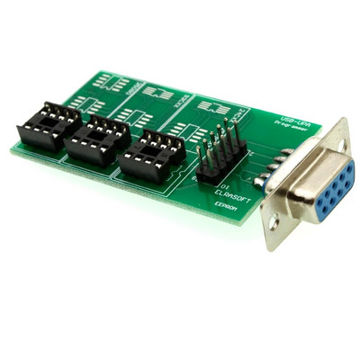 UPA USB V1.3 Xprog ECU lustų derinimo programuotojas Eeprom plokštės adapteris su SOP8 SOIC8 spaustuku 24CXX ir 25 / 95XXX 93CXX 35080 lustams