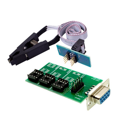 UPA USB V1.3 Xprog ECU lustų derinimo programuotojas Eeprom plokštės adapteris su SOP8 SOIC8 spaustuku 24CXX ir 25 / 95XXX 93CXX 35080 lustams