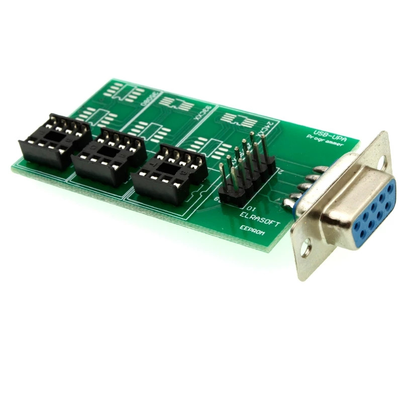 UPA USB V1.3 Xprog ECU lustų derinimo programuotojas Eeprom plokštės adapteris su SOP8 SOIC8 spaustuku 24CXX ir 25 / 95XXX 93CXX 35080 lustams