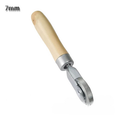 Roller Auto Patch Roller pentru repararea roților de motocicletă cu mâner din lemn Kit de reparare a anvelopelor auto Instrument de reparare a anvelopelor pentru accesorii auto