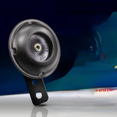 Super hlasný elektrický klaksón pre motocykel, elektrické auto, skúter, 12V elektrický klaksón, elektrické auto, 48V 60V elektrický klaksón, železný klaksón