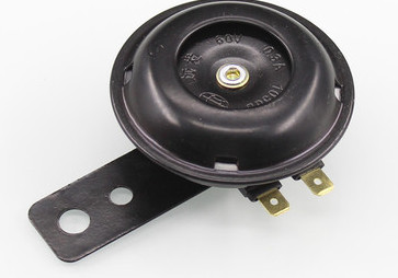 Super hlasný elektrický klaksón pre motocykel, elektrické auto, skúter, 12V elektrický klaksón, elektrické auto, 48V 60V elektrický klaksón, železný klaksón