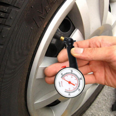 Висока точност Спестете газ Автомобил Превозно средство Мотоциклет Циферблат Уред за измерване на налягането в гумите Инструмент за измерване на налягането Инструмент за ремонт на гуми