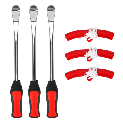 Motocicletă Bicicletă Tijă de înlocuire a anvelopei Kit de anvelope Instrument de întreținere a tijei de schimb Linguriță Instrument profesional de întreținere a anvelopei