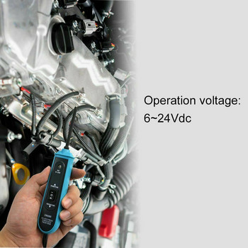 Ψηφιακό διαγνωστικό εργαλείο ελέγχου τάσης ηλεκτρικού κυκλώματος αυτοκινήτου Σαρωτής αυτοκινήτου Automotive Display Voltage