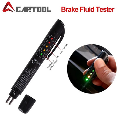 Automotive Brake Fuid Brake Oil Testing Pen Best Price Brake Fluid Tester Oil Quality Test With Liquid LED Display Testing Tools