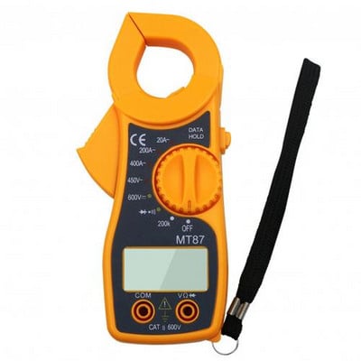 Multimetru cu clemă digitală universal MT-87 pentru testarea rezistenței curentului de tensiune Pentru testul de tensiune AC DC cu diodă sonoră pornit-oprit