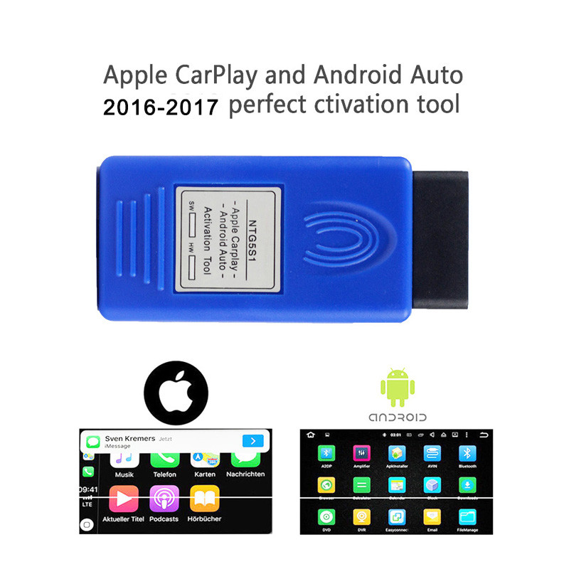 NTG5S1 NTG5ES2 NTG5 S1 CarPlay de înaltă calitate pentru Apple CarPlay și Instrument de activare automată Android pentru Mercedes NTG5.1 prin OBD2