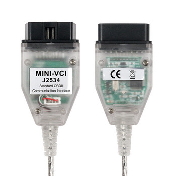 Висококачествен Mini VCI V17.30.011 FT232RL за Toyota Диагностичен кабел Tis Techstream J2534 OBD2 Mini-VCI-J2534 Диагностичен скенер