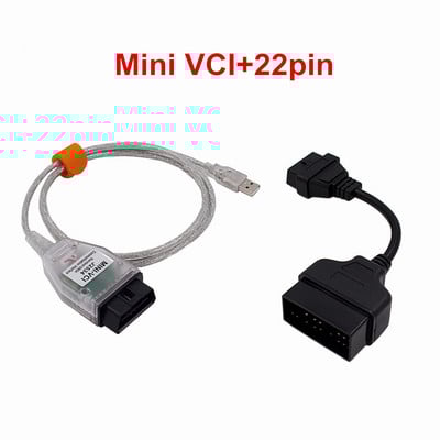 Mini VCI de înaltă calitate V17.30.011 FT232RL pentru cablu de diagnosticare Toyota Tis Techstream J2534 OBD2 Scanner de diagnosticare Mini-VCI-J2534