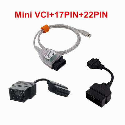 Mini VCI de înaltă calitate V17.30.011 FT232RL pentru cablu de diagnosticare Toyota Tis Techstream J2534 OBD2 Scanner de diagnosticare Mini-VCI-J2534
