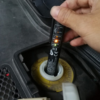 Εργαλεία επιθεώρησης επισκευής αυτοκινήτου Auto Brake Fluid Oil Testing Pence Brake Fluid Tester Oil Quality Test Display LED Εργαλεία δοκιμής