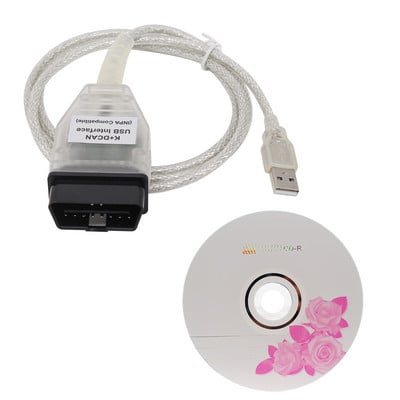 Za BMW INPA K+DCAN K DCAN USB sučelje puna dijagnostika za 20PIN E-DIABAS OBDII kabel