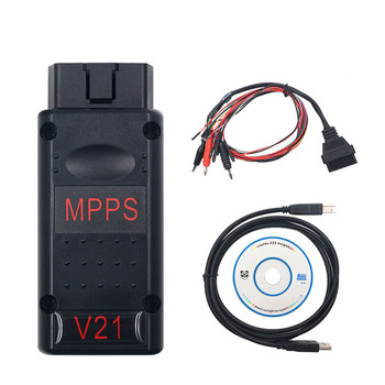 2022 MPPS V21 mpps V18.12.3.8 ECU Master με καλώδιο Breakout Tricore CAN CAN Chip Tunning Flasher Interface Support Multi-Car
