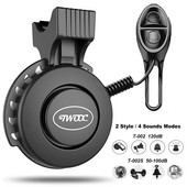 Bike Bell töltő hangszóró USB újratölthető mini elektromos kerékpár kürt 4 mód kerékpáros elektromos kerékpár tartozékok robogókhoz, MTB