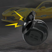 2 τεμ 12V αυτοκινήτου Snail Electric Air Horn for Marine Boat Loud Alarm Kit Boat Motorcycle Dual-tone Horn Car Δυνατό σήμα Αυτόματο