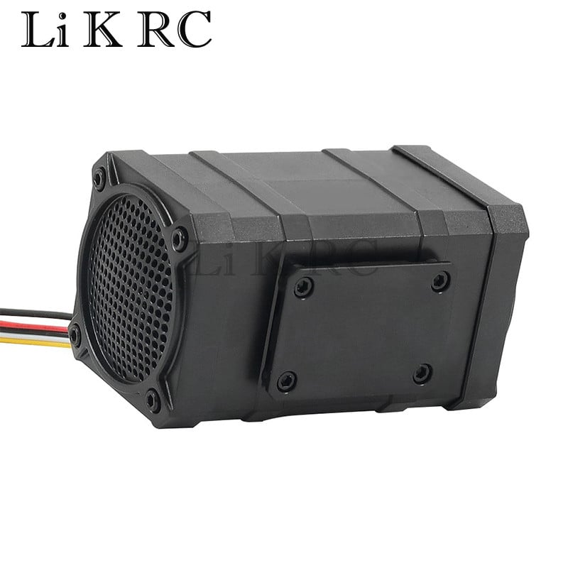 Simulator de sunet al motorului de mașină RC, difuzor de claxon de control CH3 pentru camion cu șenile la scară 1/10, barcă de motociclete TRX4 SCX10