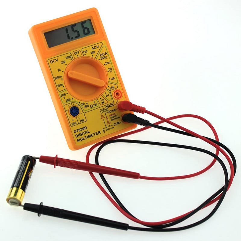 DT-832 Mini Pocket Digitális Multiméter 1999 Számok Volt Amper Ohm Dióda hFE Folytonosság Tester Ampermérő Voltmérő Ohmmérő