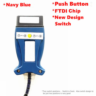 Chipuri complete FT232RL pentru BMW INPA K + DCAN K + CAN K-Line Switch FTDI OBDII Interfață de diagnosticare Adăugați cablu BMW 20Pin pentru scaner BMW