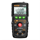 Multimetru inteligent ANENG M108 Digital 4000 de numără Mini tester auto True RMS NCV 1000V AC DC Tester de tensiune Contor portabil