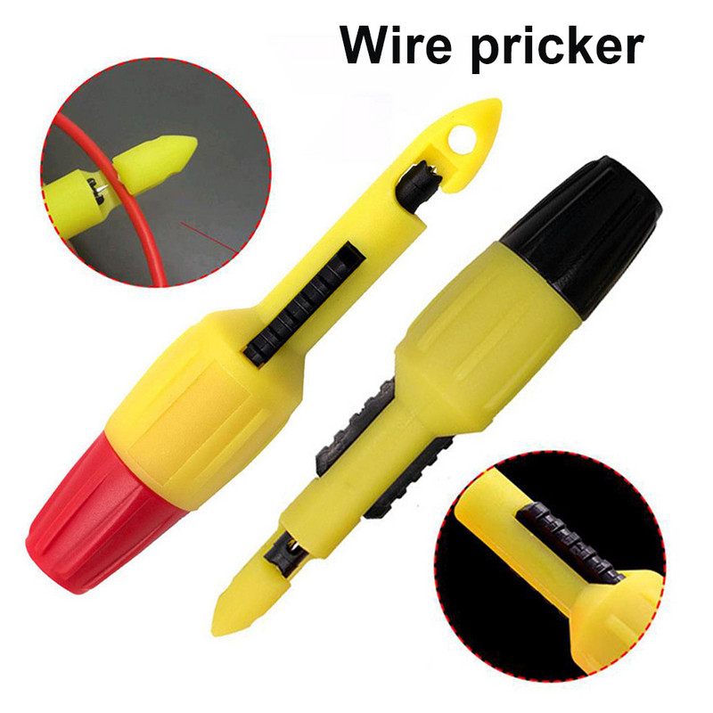 Set de cleme universale de piercing pentru izolație Instrumente de reparare a circuitului Detectare nerupere a acului de perforare a circuitului electric al mașinii