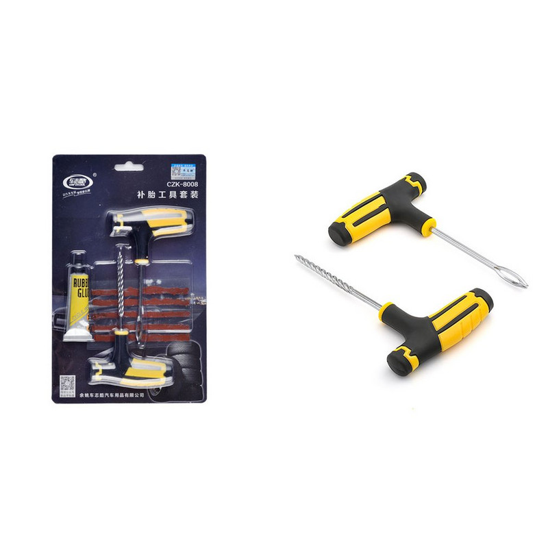 Automobilių vakuuminių padangų taisymo įrankiai Automobilių padangų taisymo rinkiniai Strip Fast Glue Skystis Profesionalus nešiojamas kompaktiškas
