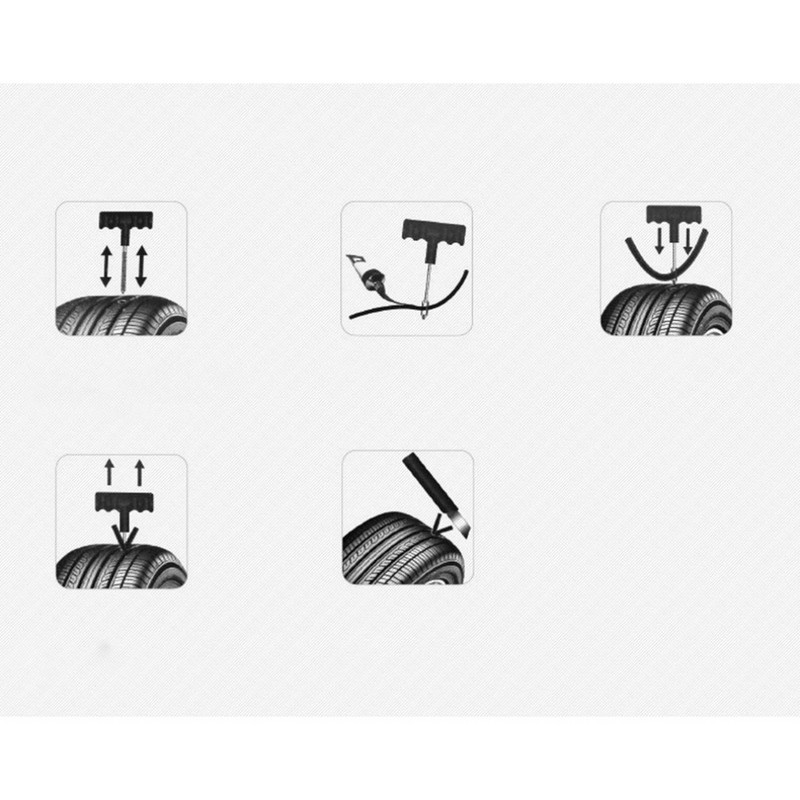 Automobilių vakuuminių padangų taisymo įrankiai Automobilių padangų taisymo rinkiniai Strip Fast Glue Skystis Profesionalus nešiojamas kompaktiškas