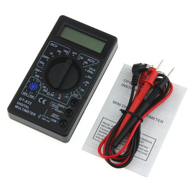 DT-832 Цифров мултицет 1999 Автоматично отчитане на обхват AC/DC Ампер Волт Ом Тестер Волтметър Амперметър Омметър Капацитет Мултиметър