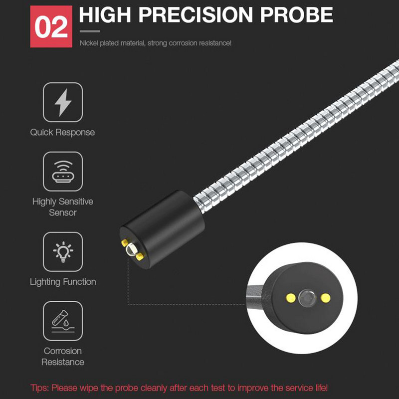 Tester de mașină BF100 pentru DOT3 DOT4 DOT5.1 Test de lichid de frână Instrument de diagnosticare pentru ulei de sângerare de frână pentru motocicletă Universal