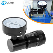 ANX 66841 Mini tester de arc de supapă cu cadran rotund micrometru Gama 0-600LB Crește de 10LB, mecanic pentru menghină sau presă cu arbore