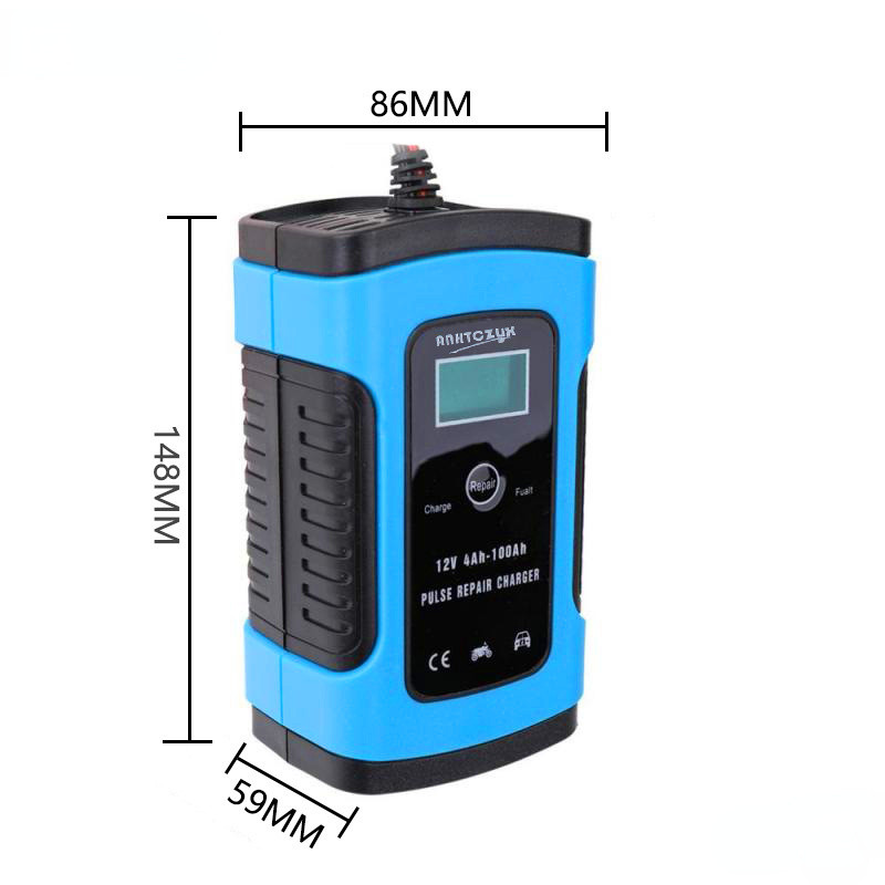 12V punjač za automobilske baterije Punjači s punim automatskim napajanjem Pulsni popravak Mokri inteligentni tip popravka za punjač za pohranu olovne kiseline