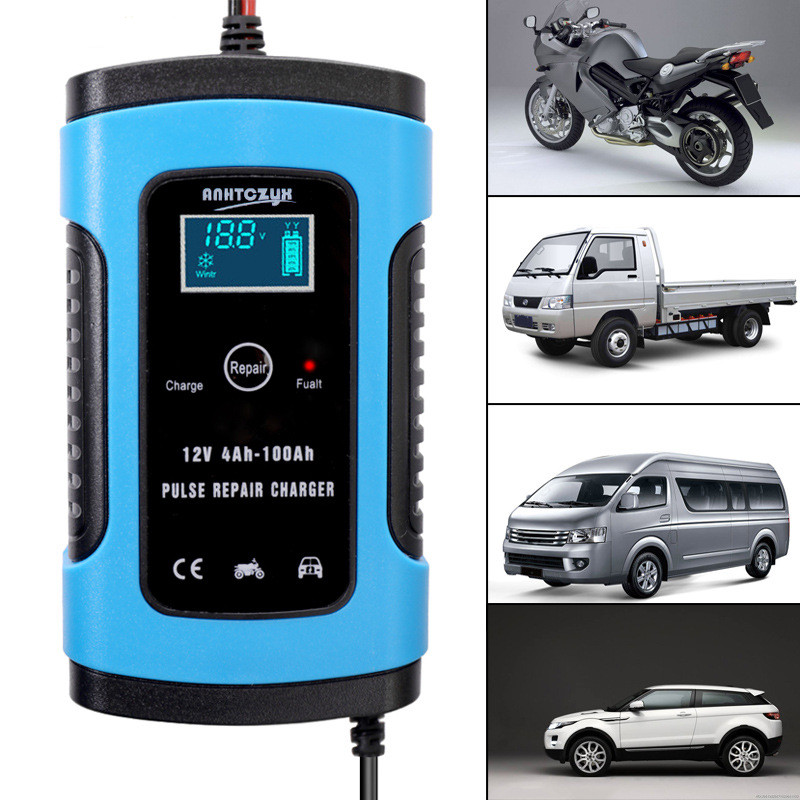 12V punjač za automobilske baterije Punjači s punim automatskim napajanjem Pulsni popravak Mokri inteligentni tip popravka za punjač za pohranu olovne kiseline