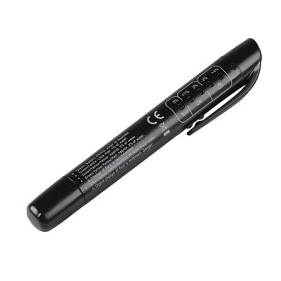 Stilo de testare a lichidului de frână pentru DOT3/DOT4/DOT5 Instrumente de diagnosticare precise a calității uleiului Indicator LED Stilo de testare a lichidului Acces auto O7W7