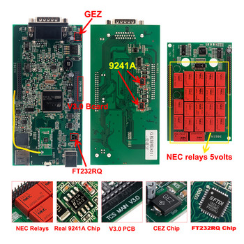 Нов 2020.23 с Keygen Multidiag PRO TCS VCI Bluetooth Double PCB V3.0 Real 9241 чип OBD2 скенер Инструмент за диагностика на автомобили и камиони