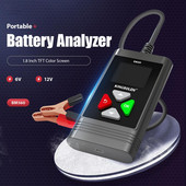 Tester de baterie auto 6v/12v 100-2000 Cca 2ah-220ah Tester de sarcină Analizor de baterie Instrument digital de testare Accesorii pentru mașină în mai multe limbi