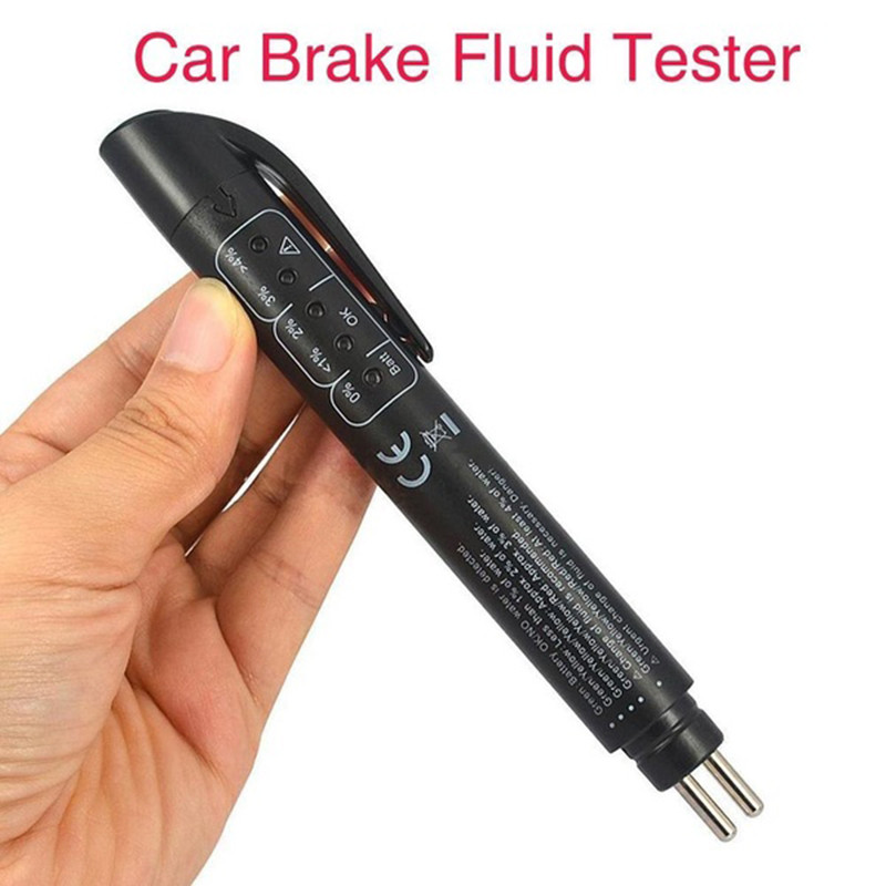 Tester de lichid de frână pentru testare automată a lichidului de 1 buc pentru DOT3/DOT4 Testare precisă a uleiului de frână Verificarea calității Accesorii auto