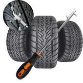 Dispozitiv de curățare a pietrelor pentru anvelope de mașină pentru îndepărtarea pietrelor sparte pentru anvelope, pentru curățarea gunoiului, instrument universal de curățare multifuncțional durabil 1 buc.