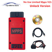 2022. gada atbloķēšanas MPPS V21 ECU galvenās mikroshēmas noskaņošanas rīks MPPS V18 MAIN+Tricore+Multiboot+Breakout Tricore Cable OBD2 ECU programmētājs