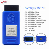 Kvaliteetne NTG5S1 NTG5ES2 NTG5 S1 CarPlay Apple CarPlay jaoks ja Androidauto automaatne aktiveerimistööriist Mercedes NTG5.1 jaoks OBD2 kaudu