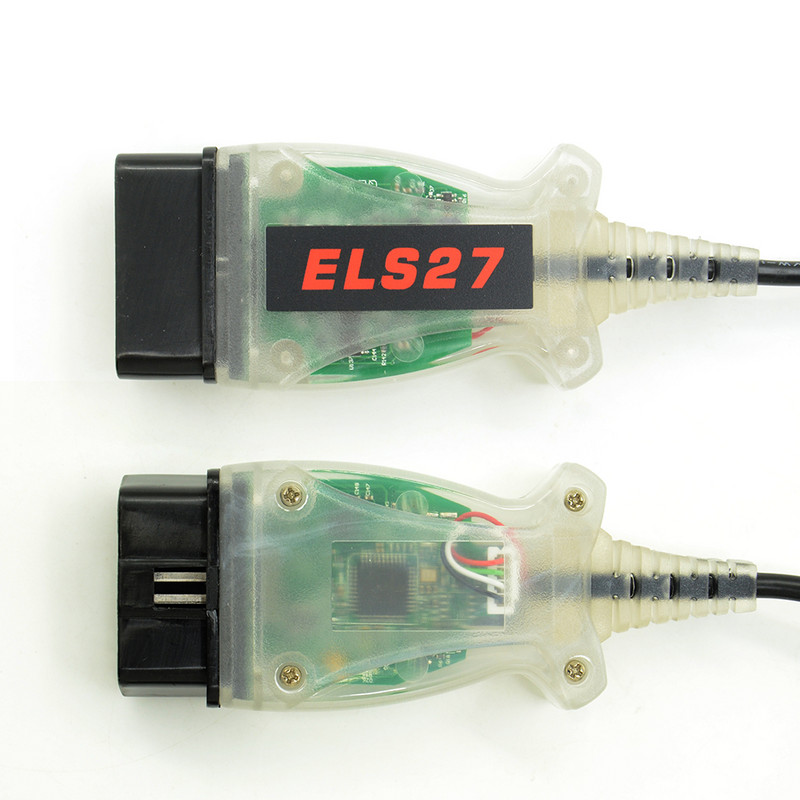 ELS27 FORScan V2.3.8 ELS zöld PCB PIC24HJ128GP+FTDI Mircochip autós OBD2 diagnosztikai eszköz ELM327&J2534 Pss-Thru for FORD for Mazda