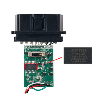 KKL 409.1 FTDI FT232RL чип VAG COM V 409 OBDII кабел за автоматичен скенер Автомобилен компютърен диагностичен интерфейс 4-посочен превключвател за многомарков автомобил