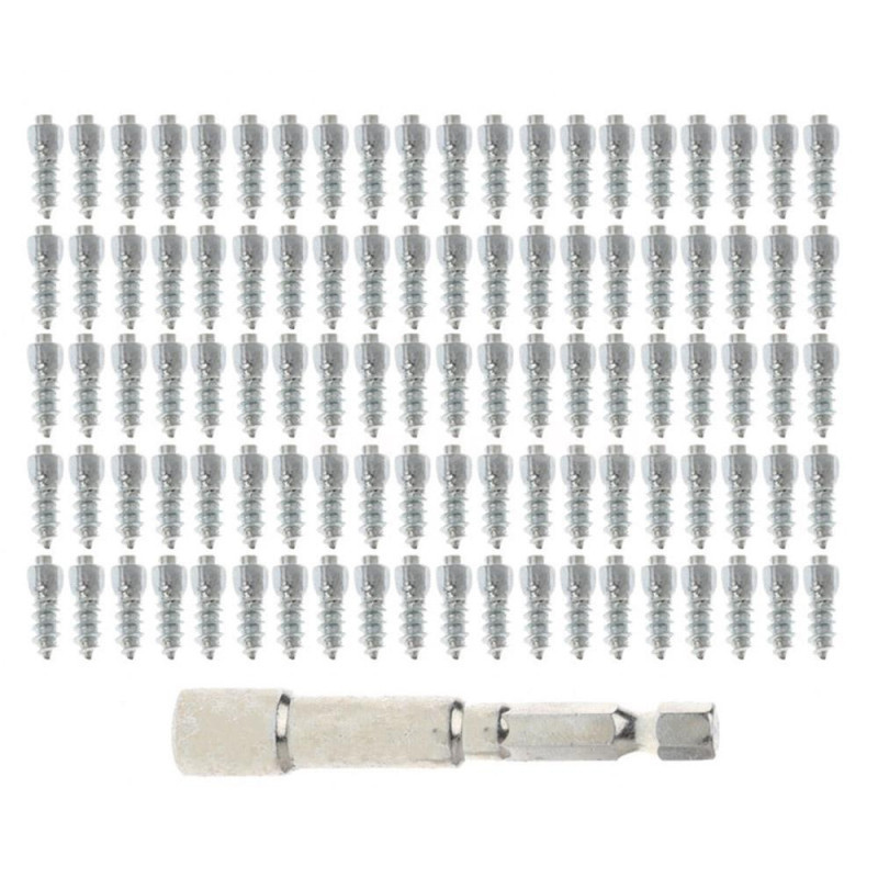 Automobilių padangų dygliai Sraigtai Vinys Neslystantis Apsaugos nuo ledo sunkvežimiams Motociklams Lengvojo lydinio padangos Dygliai Ratų padangų Sniego spyglių rinkinys 12 mm padangų apkabos