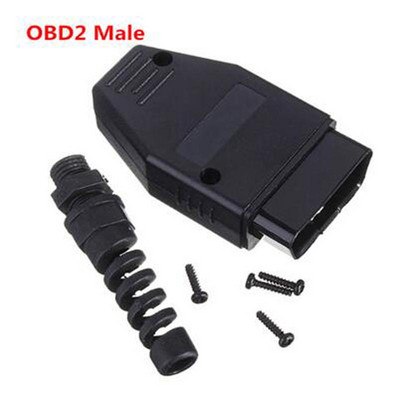 OBD2 priekš SUBARU 9 kontaktu vīrieša 9 kontaktu uz 16 kontaktu OBD 2 OBDII diagnostikas rīka obd kabelis, kas pārveidots par 16 kontaktu mātītes interfeisa automātisko skenēšanu