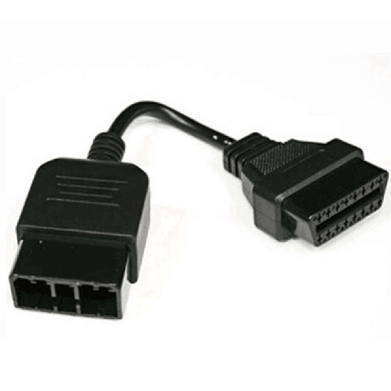OBD2 SUBARU 9 tűs apa 9 tűs 16 tűs OBD 2 OBDII diagnosztikai eszközhöz obd kábel Konvertálás 16 tűs aljzatú interfész automatikus szkennelés