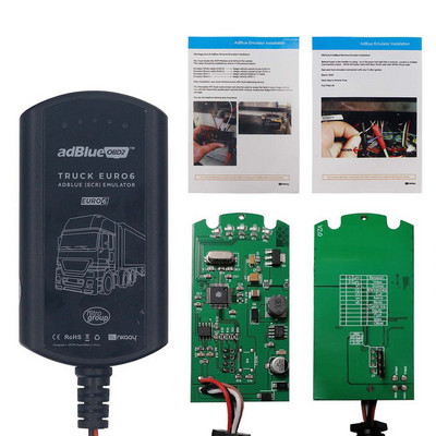 Kuum Adblue emulaatori eripakkumine MB/IVECO/DAF Dupport Euro 6 veoautole, parem kui Ablue 9 in 1 emulaatorikarbi täiskiibiversioon